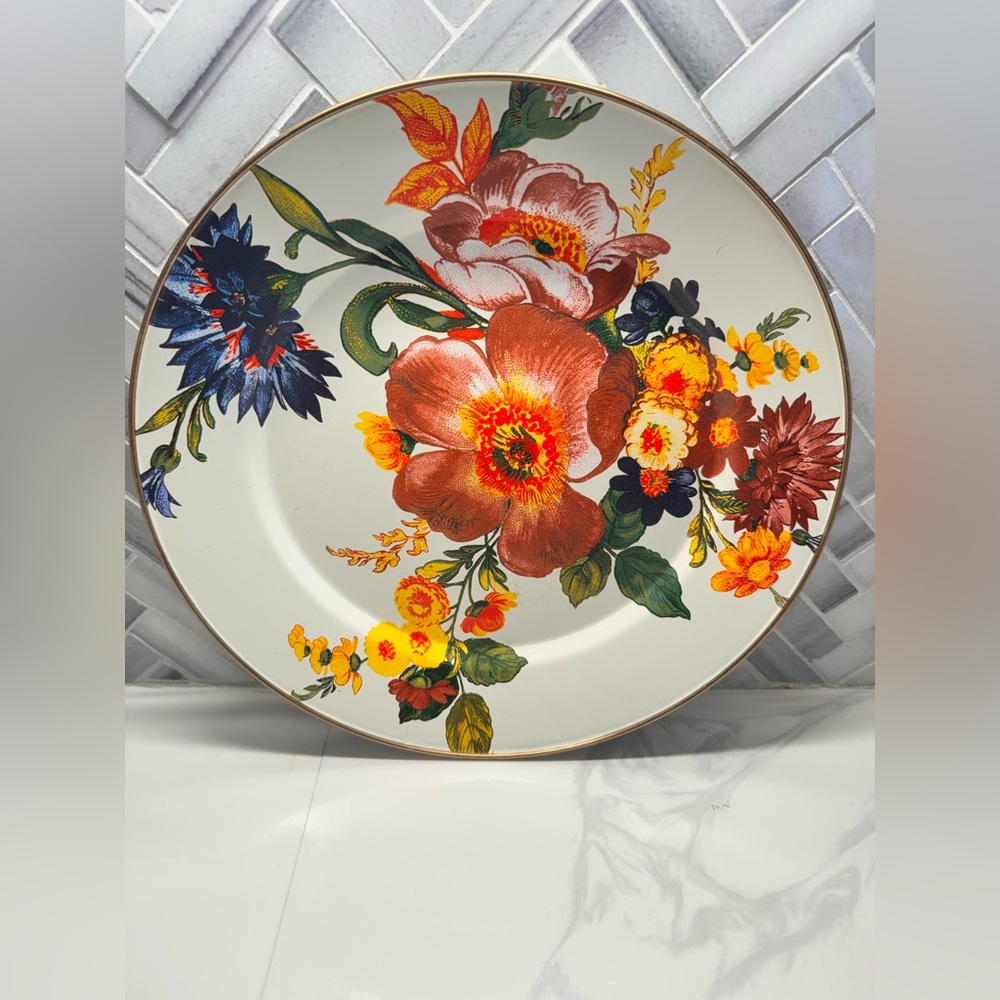 Mackenzie childs charger plate